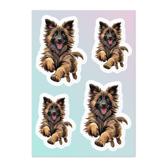 Tervuren Puppy Sticker Sheet